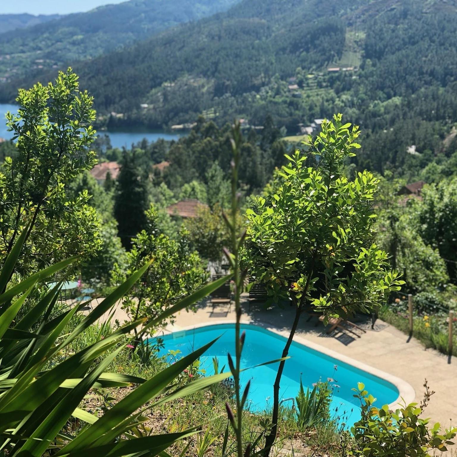 Quinta De Gestacos Villa Geres Exteriör bild
